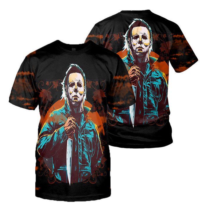 Michael Myers 3D All Over Printed Shirts For Men and Women 267