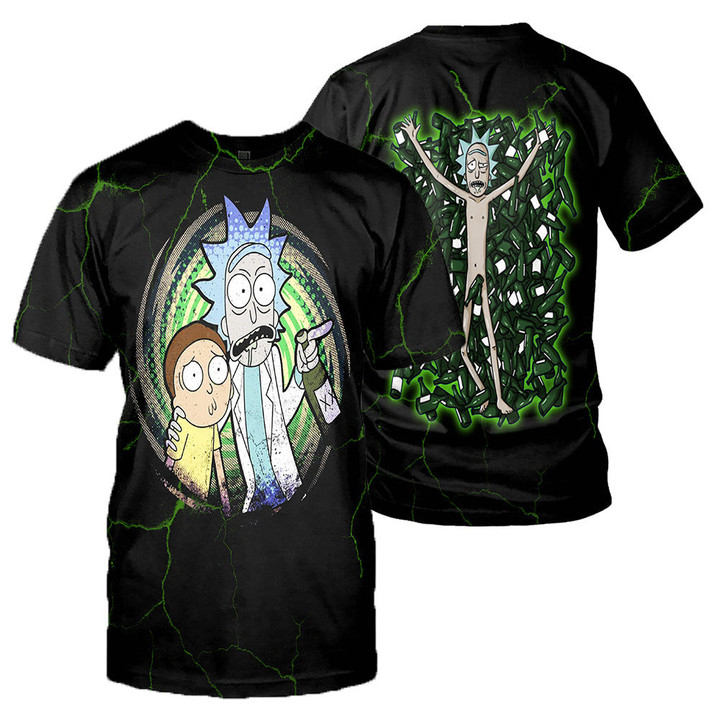 Rick And Morty All Over Printed Shirts For Men & Women 29