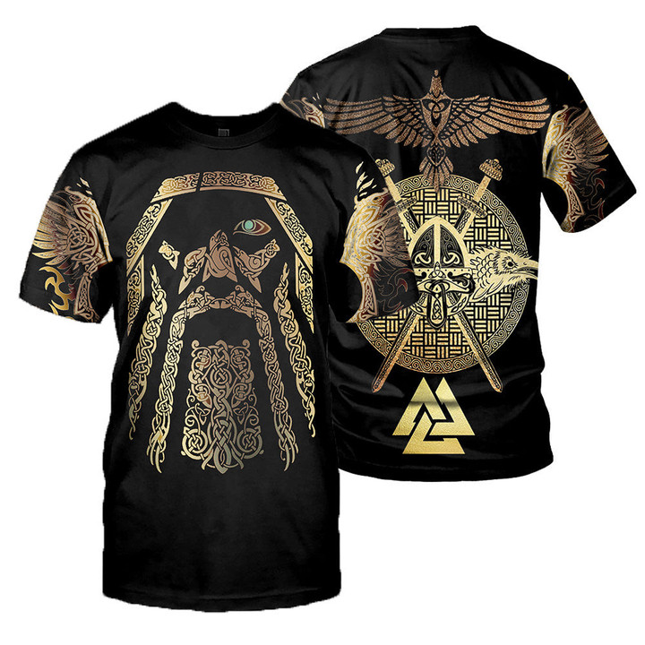Viking Tattoo 3D All Over Printed Shirts For Men And Women 19
