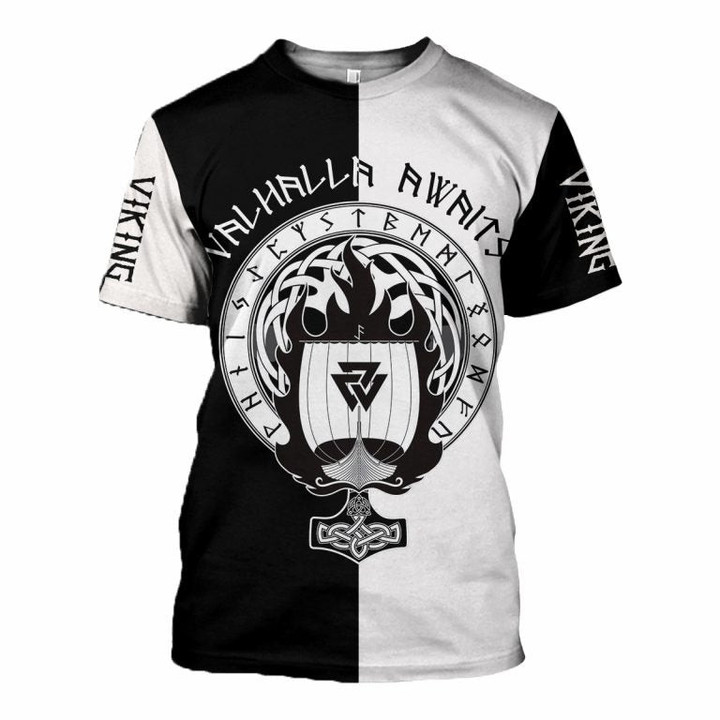 Vikings 3D All Over Printed Shirts For Men And Women 36