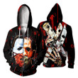 3D All Over Printed Horror Movies Clothes 01