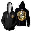 3D All Over Printed Hufflepuff Harry Potter Clothes 01