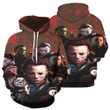 3D All Over Printed Michael Myers Halloween Clothes