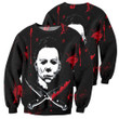 3D All Over Printed Michael Myers Halloween Clothes 01