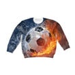 Beautiful 3D All Over Printed Soccer Clothes For Kids