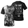 Jack Skellington 3D All Over Printed Shirts For Men And Women 189 - "I'm not crazy, I prefer the term mentally hilarious"