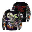 Jack Skellington 3D All Over Printed Shirts For Men And Women 273