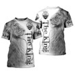 Lion 3D All Over Printed Shirts For Men And Women 01