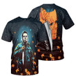 Michael Myers 3D All Over Printed Shirts For Men and Women 10