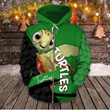 turtle zip hoodie