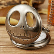 Nightmare before christmas Jack Pocket Watch Mens Womens Necklace