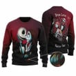 Jack Skellington 3D Ugly Thicken Sweaters GINNBC1146
