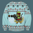 Christmas S. Wars Knitted Christmas Sweatshirt, Xmas Sweater, Christmas Sweater, Ugly Christmas Sweater GINUGL19