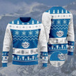 B U S C H Light AOP Knitted Sweater Ugly Christmas Shirt, Xmas Sweater, Christmas Sweater, Ugly Christmas Sweater GINUGL58