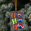Ho Ho Ho Ohana - Transparent Ornament