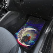 4pcs Floor Mats Car Jack Skellington Moon Galaxy Get In Sit Down Car