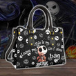 Jack Skellington This Is My Bag Personalized Leather Bag GINNBC1410