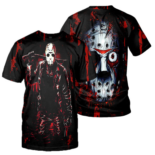 3D All Over Printed Jason Voorhees Clothes 06