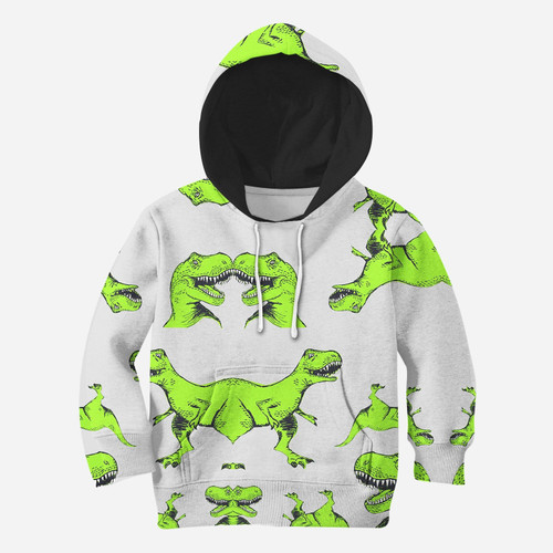 Beautiful 3D All Over Printed Dinosaur Clothes For Kids 03