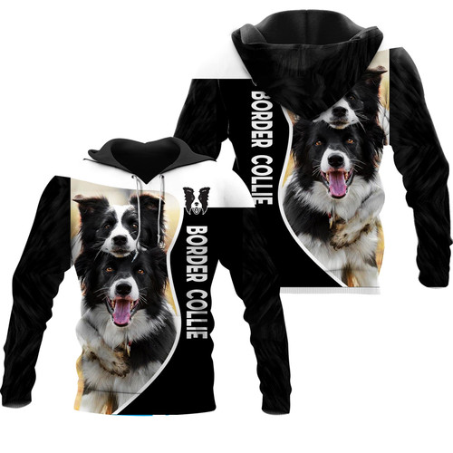 Border Collie 3D All Over Printed Shirts For Men And Women 10