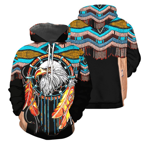 Dreamcatcher Eagle 3D All Over Printed Shirts For Men And Women 31