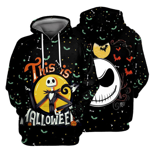 Jack Skellington 3D All Over Printed Shirts For Men And Women 393