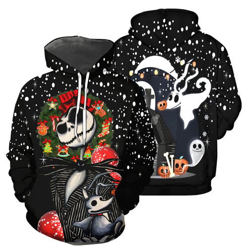 Jack Skellington 3D All Over Printed Shirts For Men And Women 394