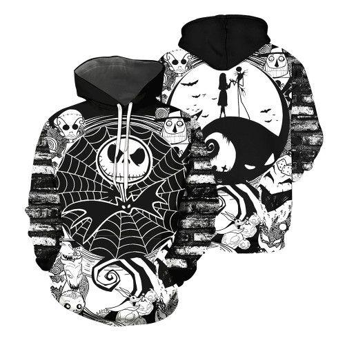 Jack Skellington 3D All Over Printed Shirts For Men And Women 450