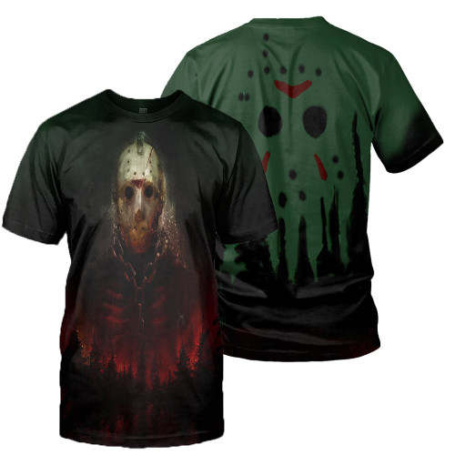 Jason Voorheers 3D All Over Printed Shirts For Men and Women 01