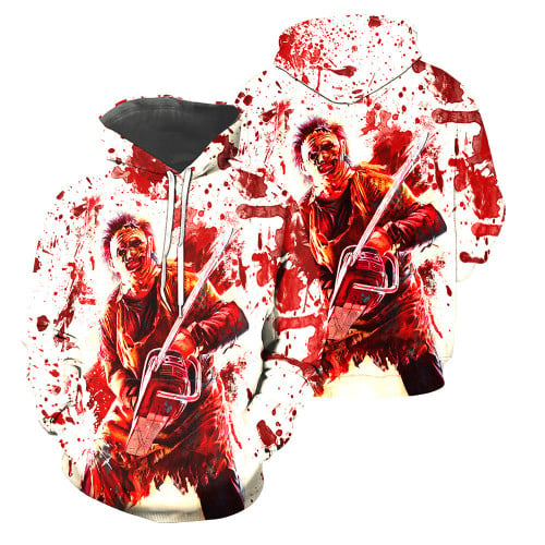 Leatherface 3D All Over Printed Shirts For Men and Women 153