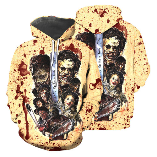 Leatherface 3D All Over Printed Shirts For Men and Women 164