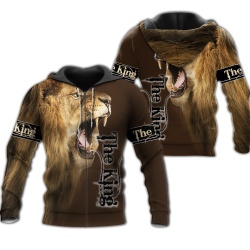 Lion 3D All Over Printed Shirts For Men And Women 05