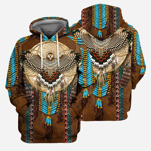 Native Pattern 3D All Over Printed Shirts For Men And Women 02