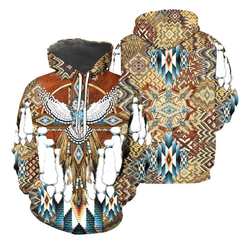 Native Pattern 3D All Over Printed Shirts For Men And Women 15
