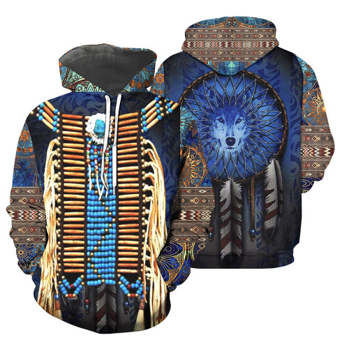Native Pattern 3D All Over Printed Shirts For Men And Women 18