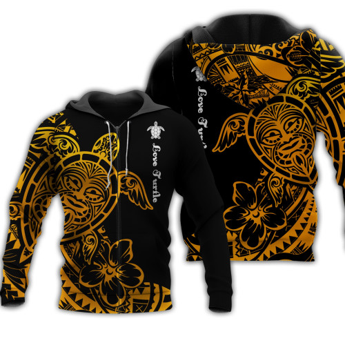 Polynesian Tattoo Sea Turtle 3D All Over Printed Shirts For Men And Women 06