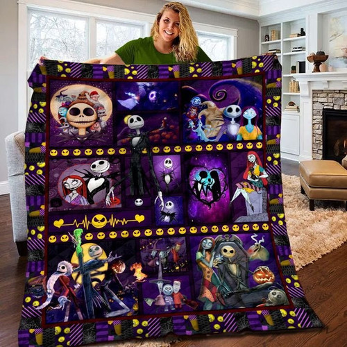 The Nightmare Before Christmas 3D All Over Printed Quilt 665