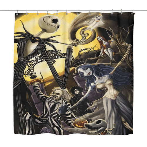 The Nightmare Before Christmas Shower Curtain