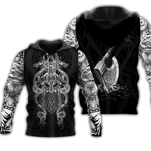 Vikings Tattoo 3D All Over Printed Shirts For Men And Women 116