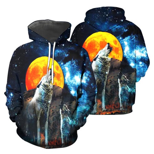 Wolf 3D All Over Printed Shirts For Men And Women 06