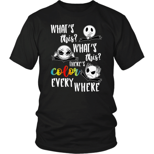 What's this? What's this? There's color everywhere T-Shirt