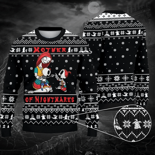 Jack Skellington 3D Ugly Thicken Sweaters GINNBC1138