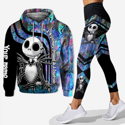 I'm A Nightmare Dressed As A Daydream - Personalized Hoodie and Leggings