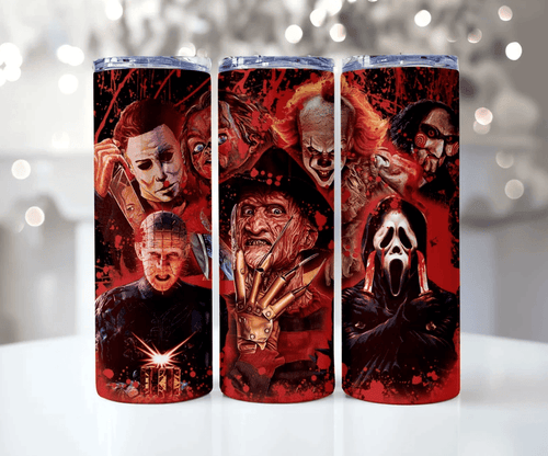 Horror Characters Tumbler GINHR413