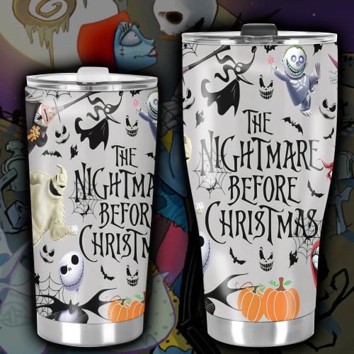 Nightmare Before Christmas Stainless Steel And Standley Tumbler GINNBC1449