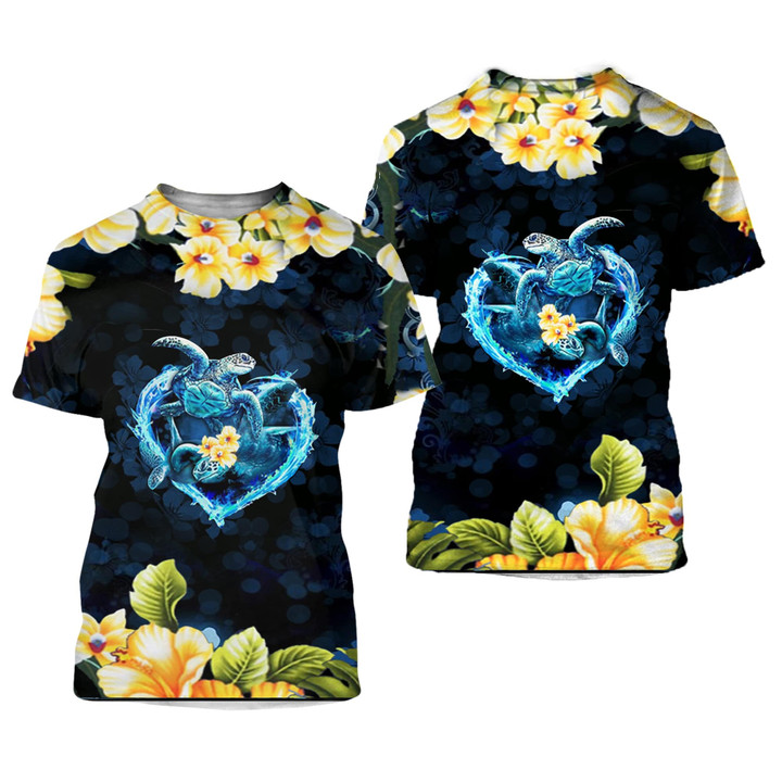 Amazing Sea Turtle 3D All Over Printed Shirts For Men And Women 20