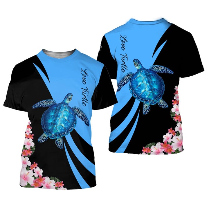 Amazing Sea Turtle 3D All Over Printed Shirts For Men And Women 21