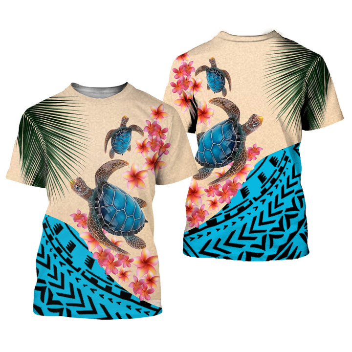 Amazing Sea Turtle 3D All Over Printed Shirts For Men And Women 22