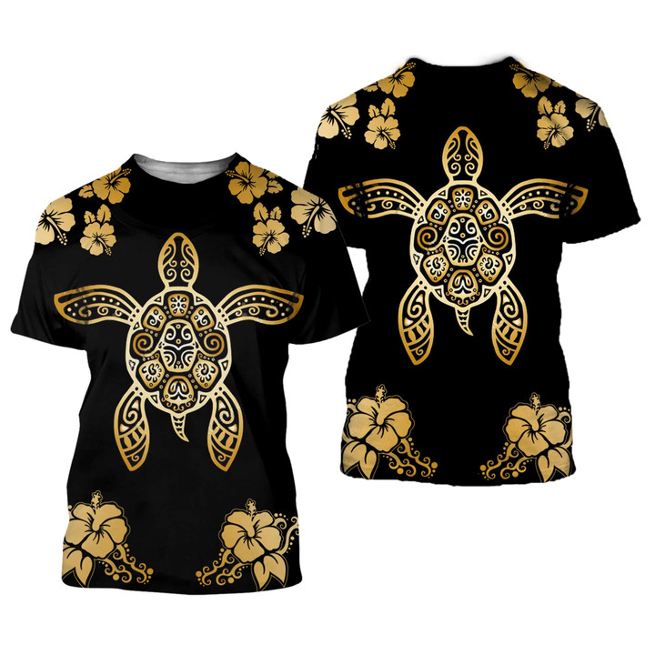 Amazing Sea Turtle 3D All Over Printed Shirts For Men And Women 37