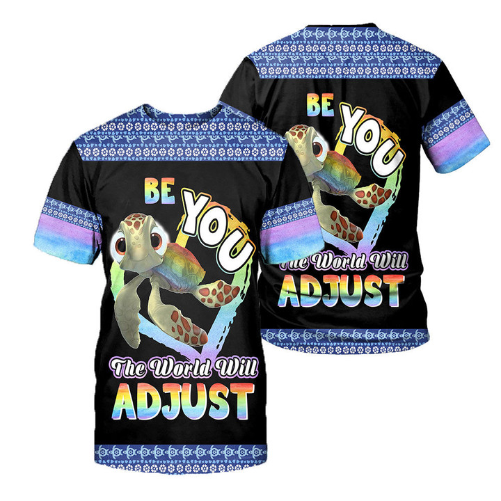 Be You Turtle 3D All Over Printed Shirts For Men And Women 54